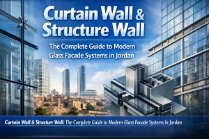 Curtain Wall & Structure Wall: The Complete Guide to Modern Glass Facade Systems in Jordan